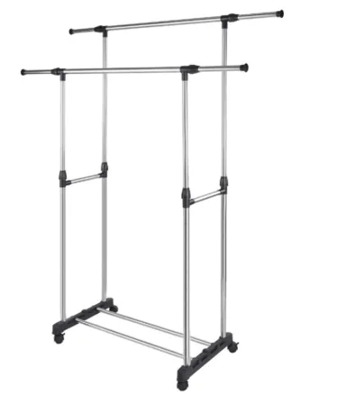 Dry I — Double Rail Garment Rack