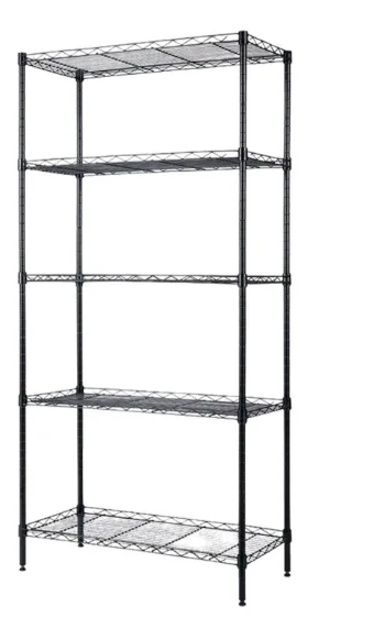 Wire Rack — Chrome Wire Shelving Rack