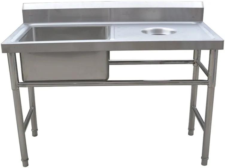 Stainless Steel Basin with Workstation
